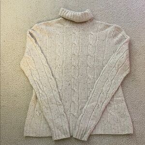 Vintage Brooks Brothers Pure Cashmere Turtleneck Sweater, Size M